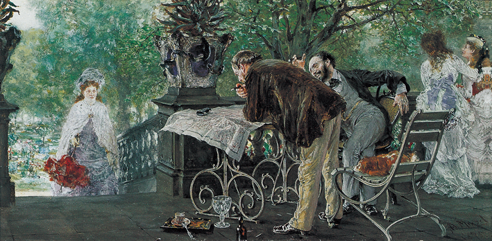  Adolpyh Von Menzel —— 计划旅行